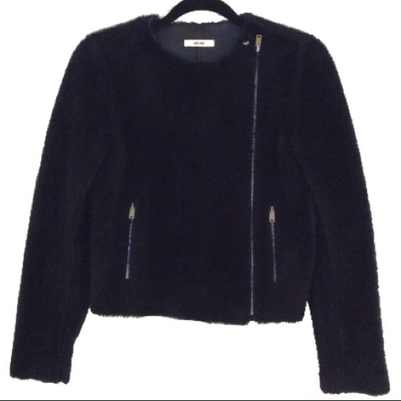 Celine Shearling Leather Jacket - Picture 4 of 13